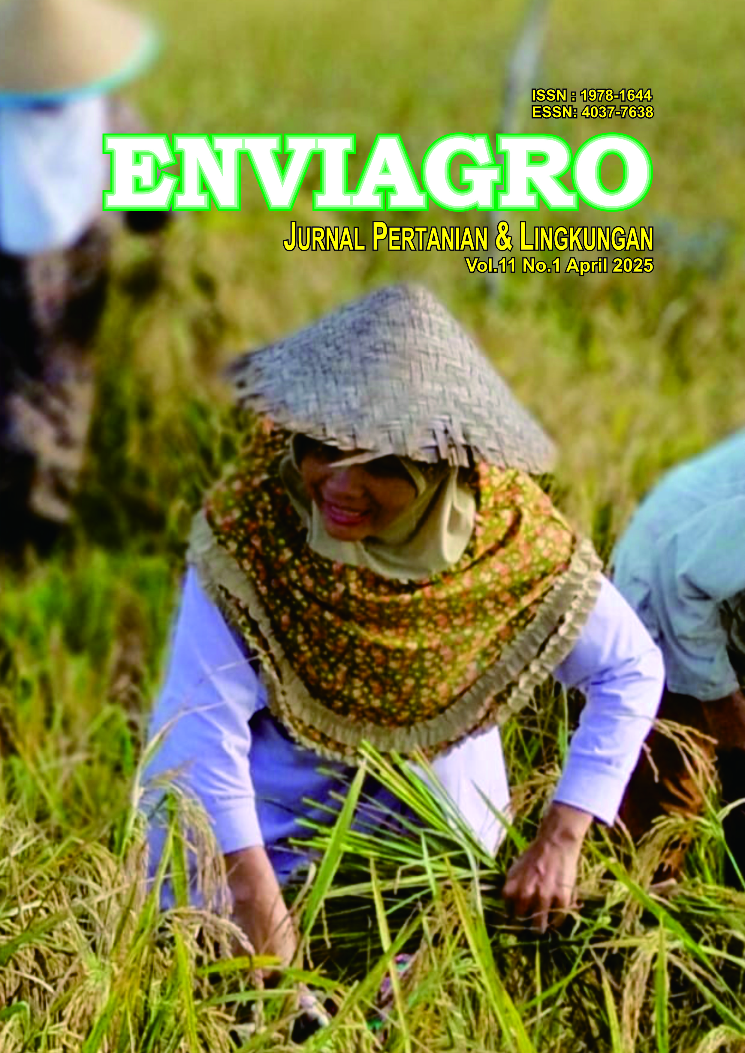 					View Vol. 11 No. 1 (2025): Enviagro
				
