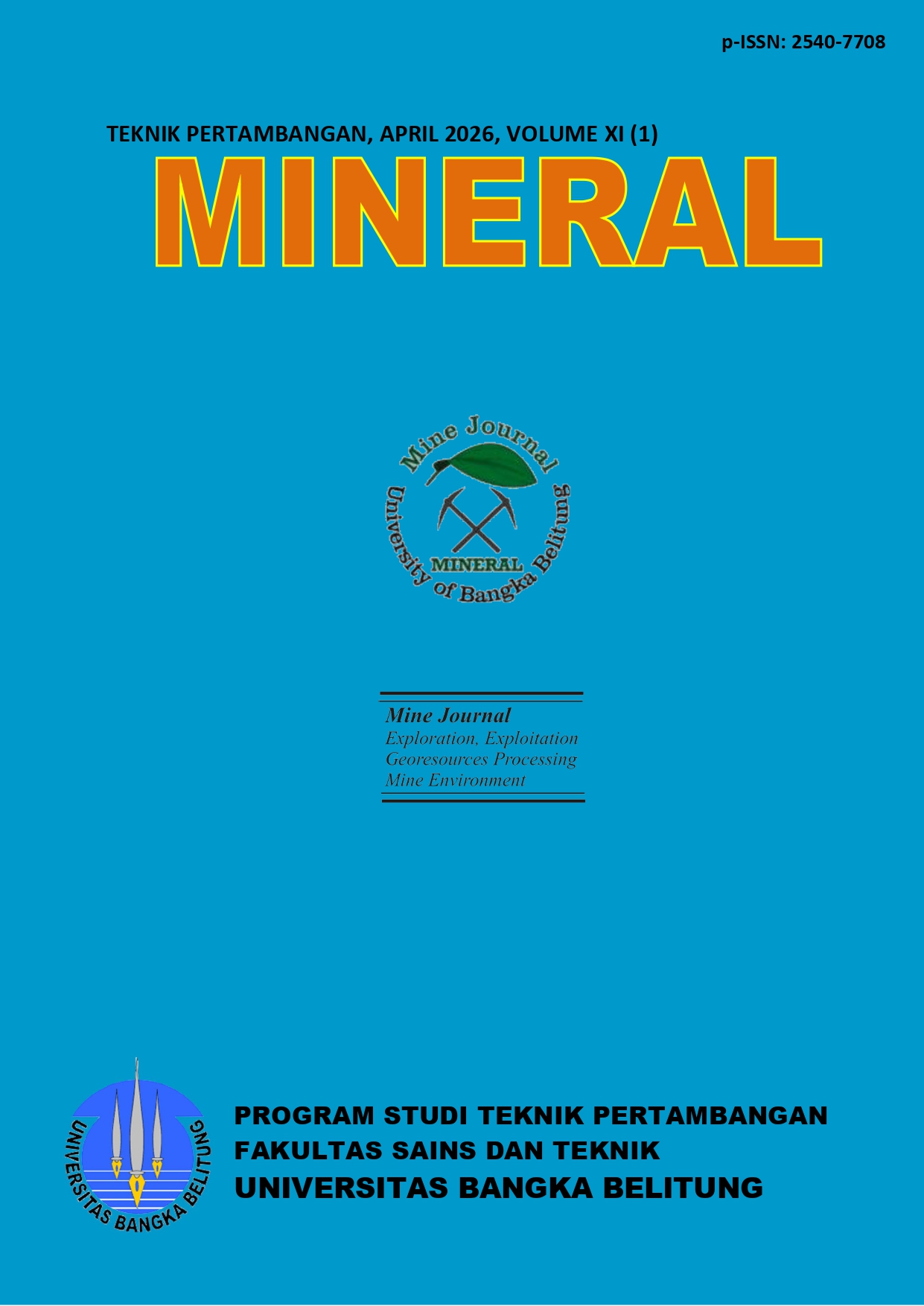 					View Vol. 11 No. 1 (2026): MINERAL
				